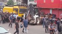 ধাওয়া-পাল্টাধাওয়া-সংঘর্ষের পর আবারও উচ্ছেদ অভিযান শুরু