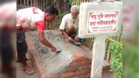 এবার মরদেহ তোলা ঠেকাতে ‘পীরের’ কবর ঢালাই
