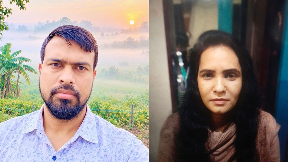 স্বামী খুন, ছুরি হাতে স্ত্রী পলাতক