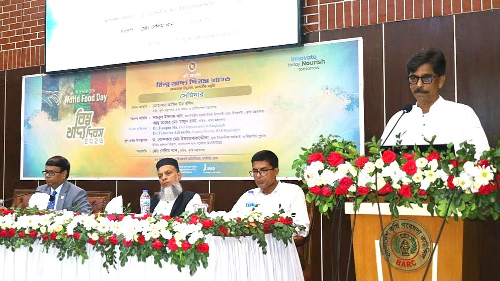 খাদ্যের পরিমাণ বাড়ানোই যথেষ্ট নয়, গুণগত মান নিশ্চিত করতে হবে