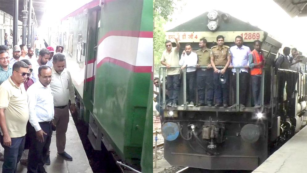 ভারত থেকে এলো ১৮টি নতুন ব্রডগেজ রেলকোচ