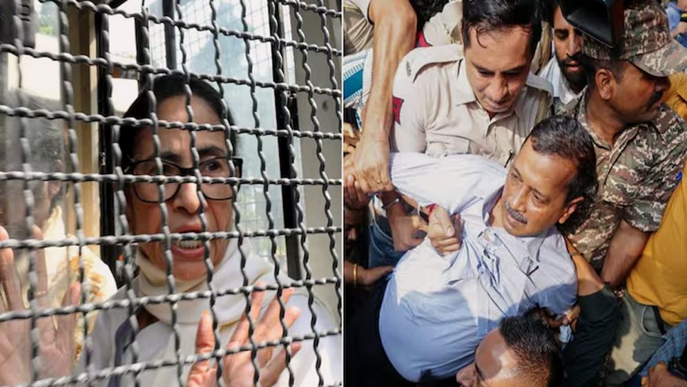 সিজেপির অভিজিৎ, মমতা, কেজরিওয়ালসহ হাজারেরও বেশি আটক  