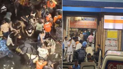 পূজামণ্ডপে পদপিষ্ট হয়ে ১৭ জনের মৃত্যু  