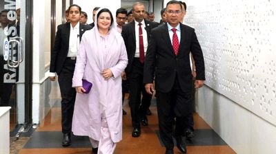 জাপান সফর শেষে দেশে ফিরলেন প্রধানমন্ত্রী