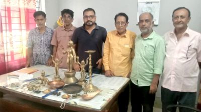 আখাউড়ায় মন্দিরে চুরি, পণ্য উদ্ধার করে বুঝিয়ে দিলো পুলিশ