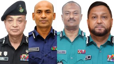 আইজিপি হিসেবে আলোচনায় পুলিশের চার কর্মকর্তা কারা?