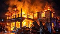 পুড়ে ছাই হলো গৌরীপুরের ঝলমল সিনেমা হল