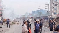 কালিয়াকৈরে পুলিশের সঙ্গে শ্রমিকদের সংঘর্ষ  