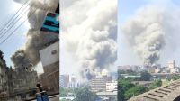 টঙ্গীতে ওষুধ কারখানায় আগুন, নিয়ন্ত্রণে কাজ করছে ১৬ ইউনিট