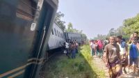 কর্ণফুলী কমিউটার লাইনচ্যুত, চট্টগ্রাম-ঢাকা রেল যোগাযোগ বন্ধ