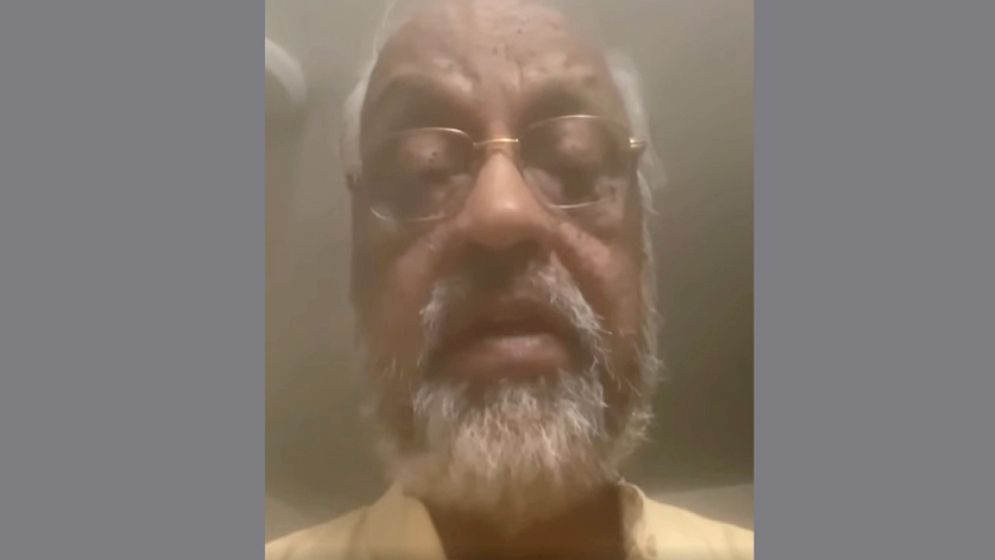 গ্রেপ্তারের আগে ভিডিও বার্তায় যা বললেন আখতারুজ্জামান  